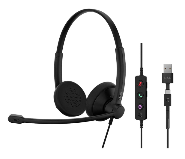 EPOS IMPACT 100 MS Stereo USB-C+A 1001421 - 1354408 - zdjęcie